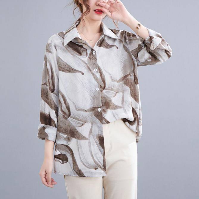 MK Digital Printed Ladies Shirt Catalog